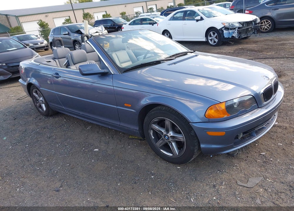 2002 BMW 325CI VIN: WBABS33402JY43399