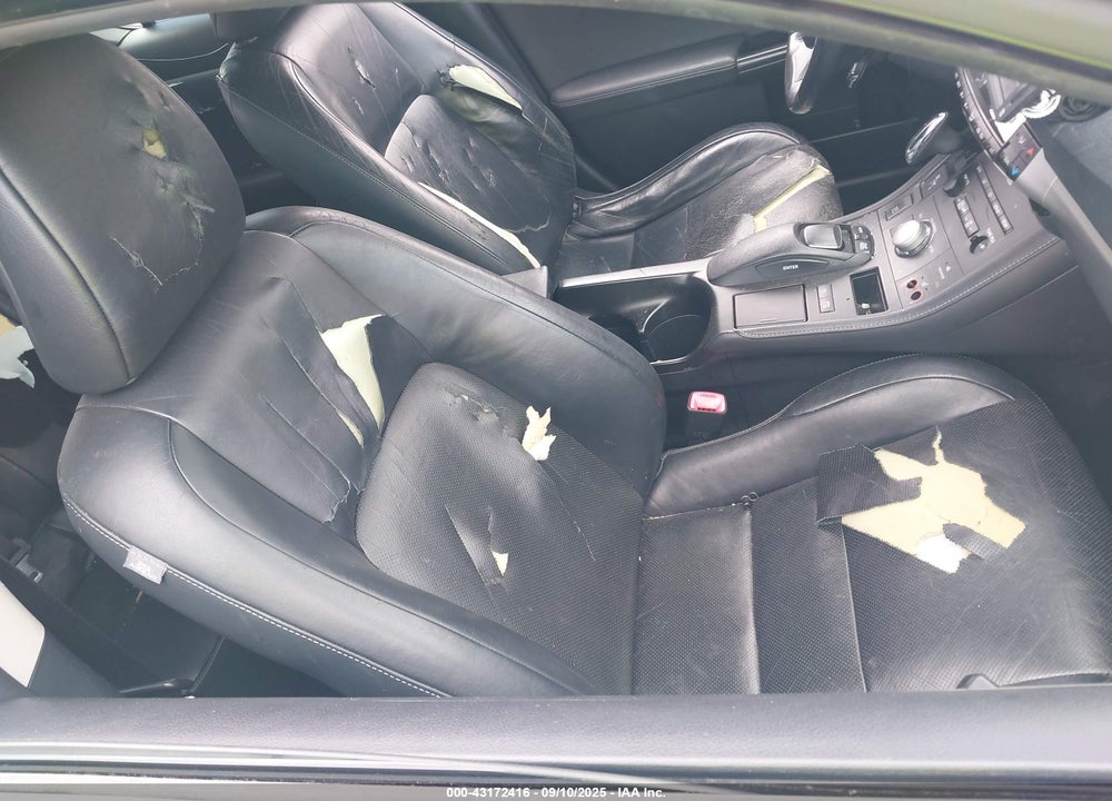 2011 LEXUS CT 200H PREMIUM VIN: JTHKD5BH6B2037329