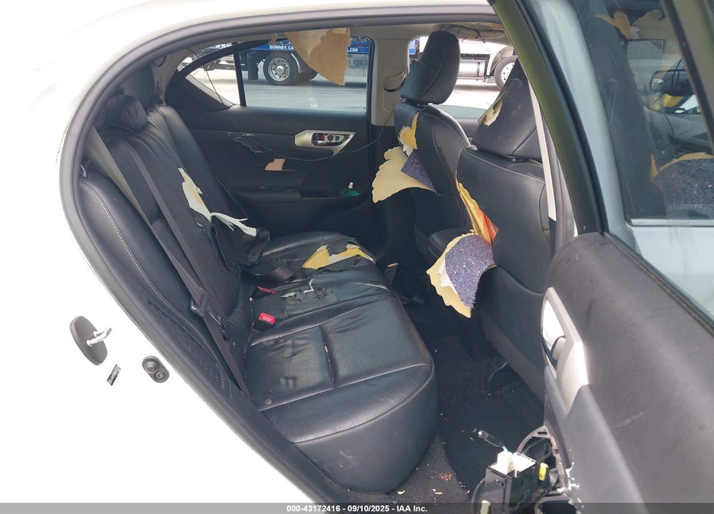 2011 LEXUS CT 200H PREMIUM VIN: JTHKD5BH6B2037329