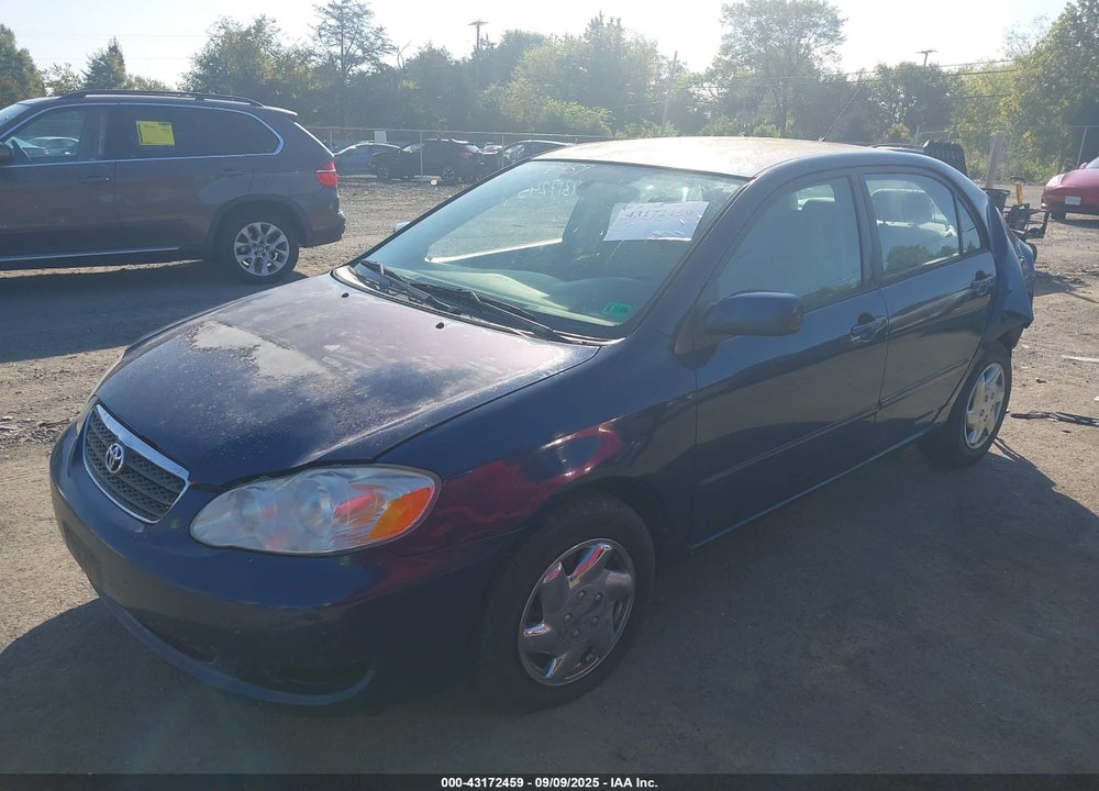 2007 TOYOTA COROLLA LE VIN: 2T1BR32E17C756235