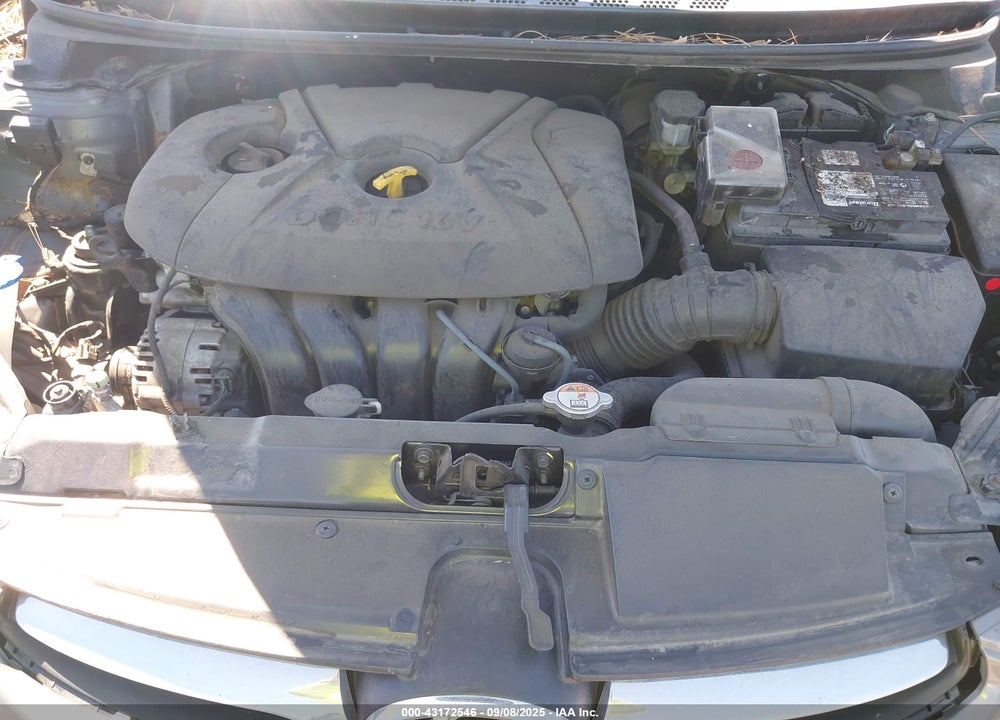2013 HYUNDAI ELANTRA VIN: 5NPDH4AE6DH342671