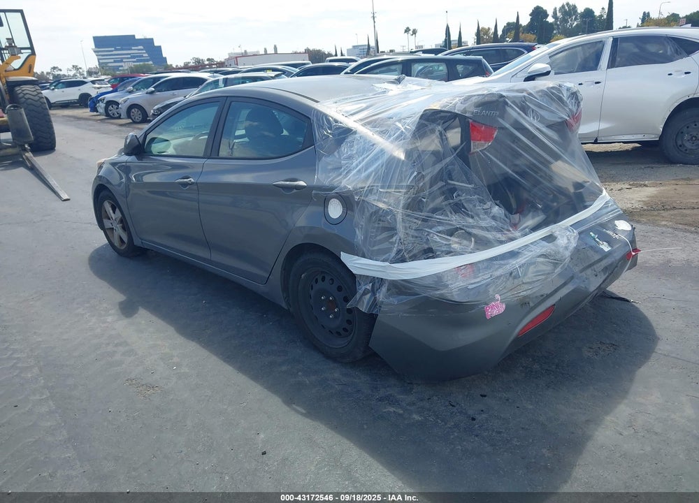 2013 HYUNDAI ELANTRA VIN: 5NPDH4AE6DH342671