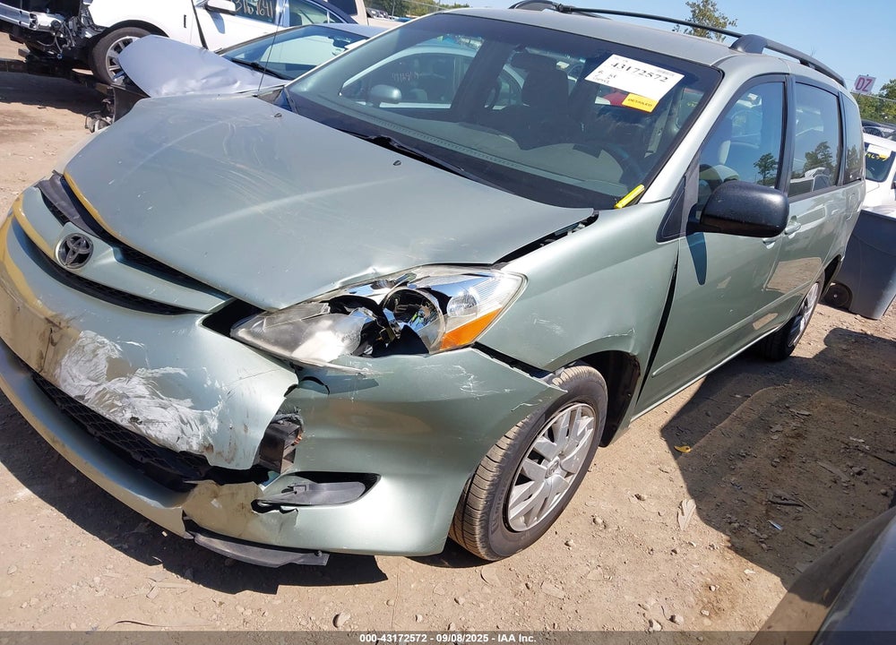 2010 TOYOTA SIENNA CE VIN: 5TDKK4CC9AS328158