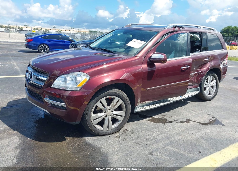 2010 MERCEDES-BENZ GL 450 4MATIC VIN: 4JGBF7BE6AA596702