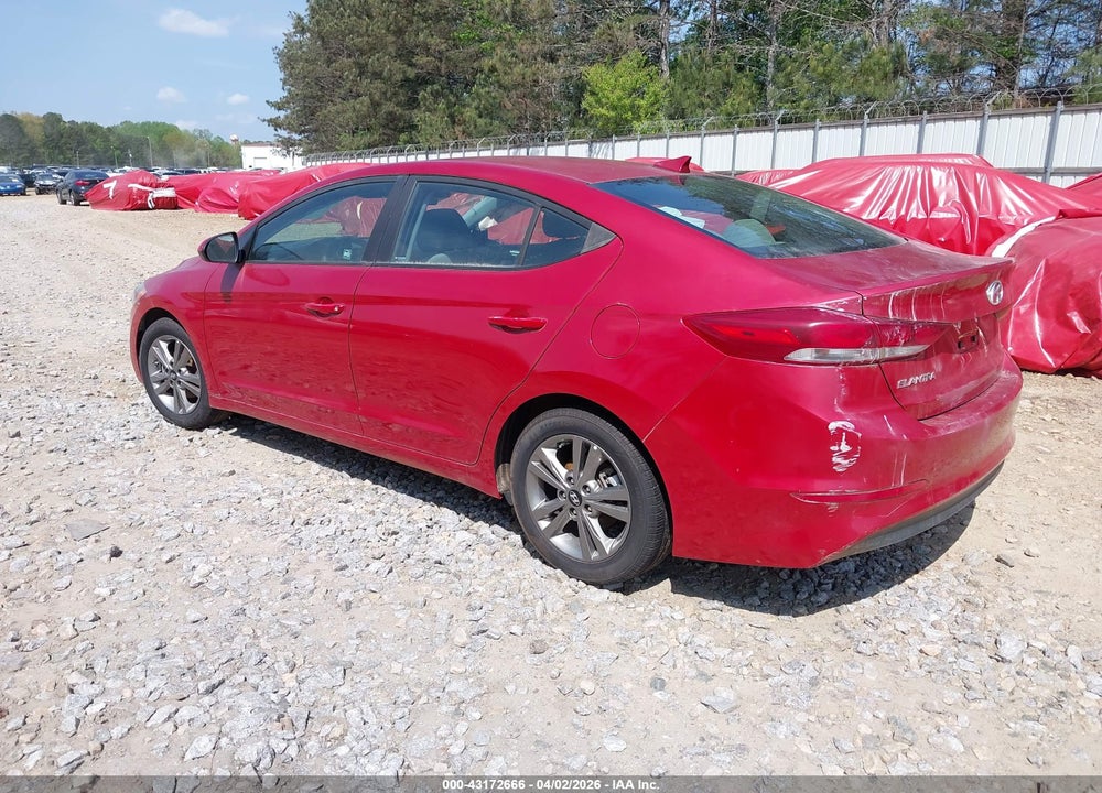 2018 HYUNDAI ELANTRA SEL VIN: 5NPD84LF9JH311738