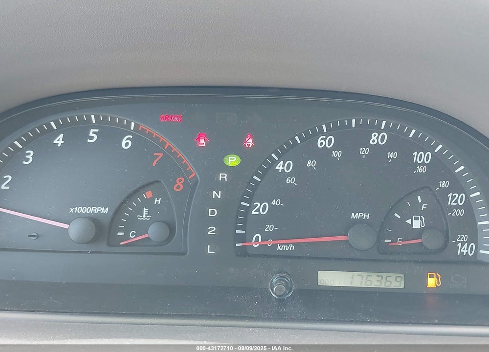 2003 TOYOTA CAMRY LE VIN: JTDBE32K530186715