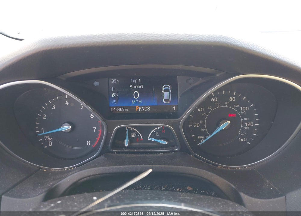 2016 FORD FOCUS VIN: 1FADP3N24GL231622