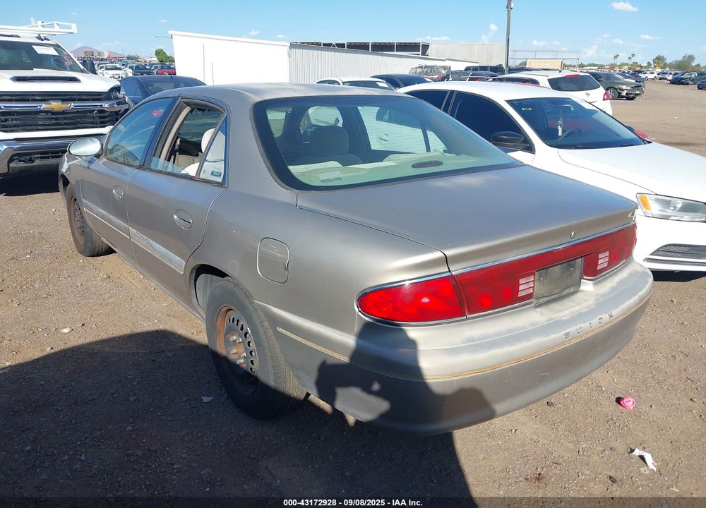 2001 BUICK CENTURY CUSTOM VIN: 2G4WS52J311158244