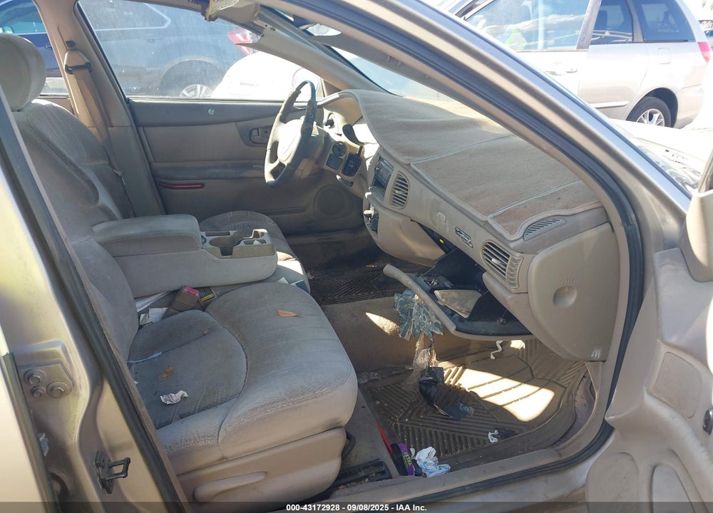 2001 BUICK CENTURY CUSTOM VIN: 2G4WS52J311158244