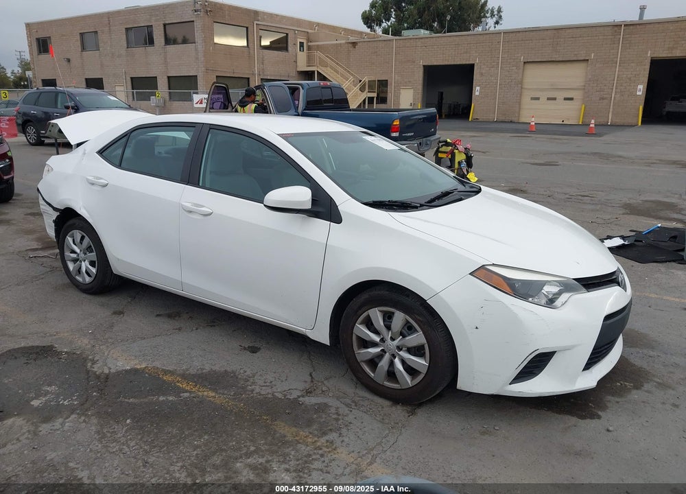 2014 TOYOTA COROLLA LE VIN: 5YFBURHE4EP086895