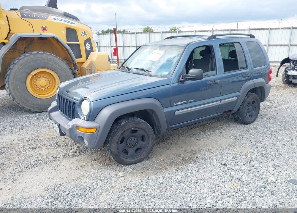 2002 JEEP LIBERTY VIN: 1J4GL48K42W315980
