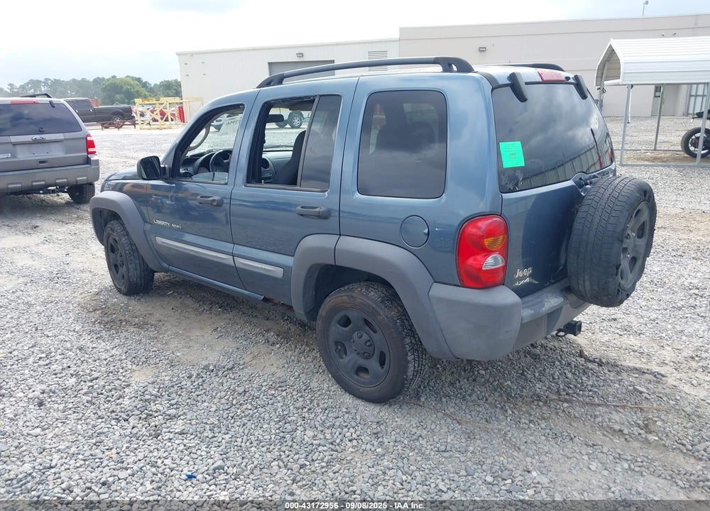 2002 JEEP LIBERTY VIN: 1J4GL48K42W315980