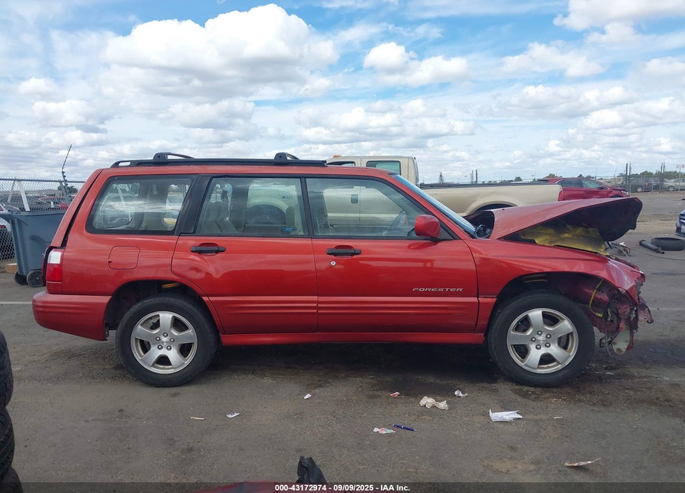 2001 SUBARU FORESTER S VIN: JF1SF65631H750766