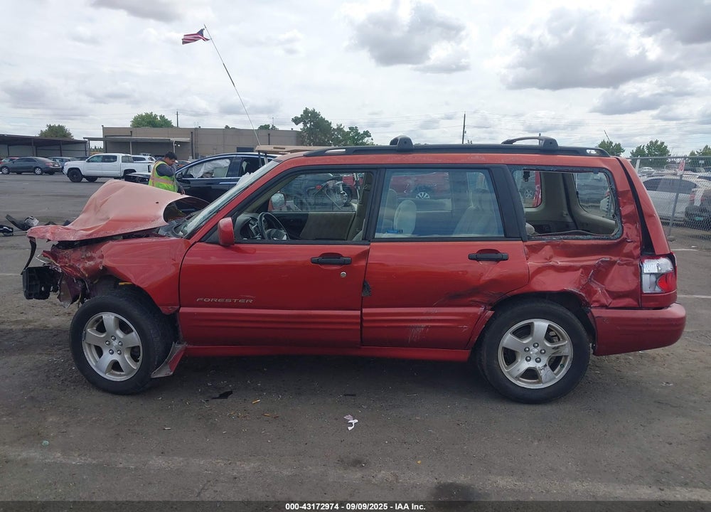 2001 SUBARU FORESTER S VIN: JF1SF65631H750766