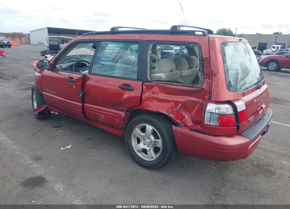 2001 SUBARU FORESTER S VIN: JF1SF65631H750766