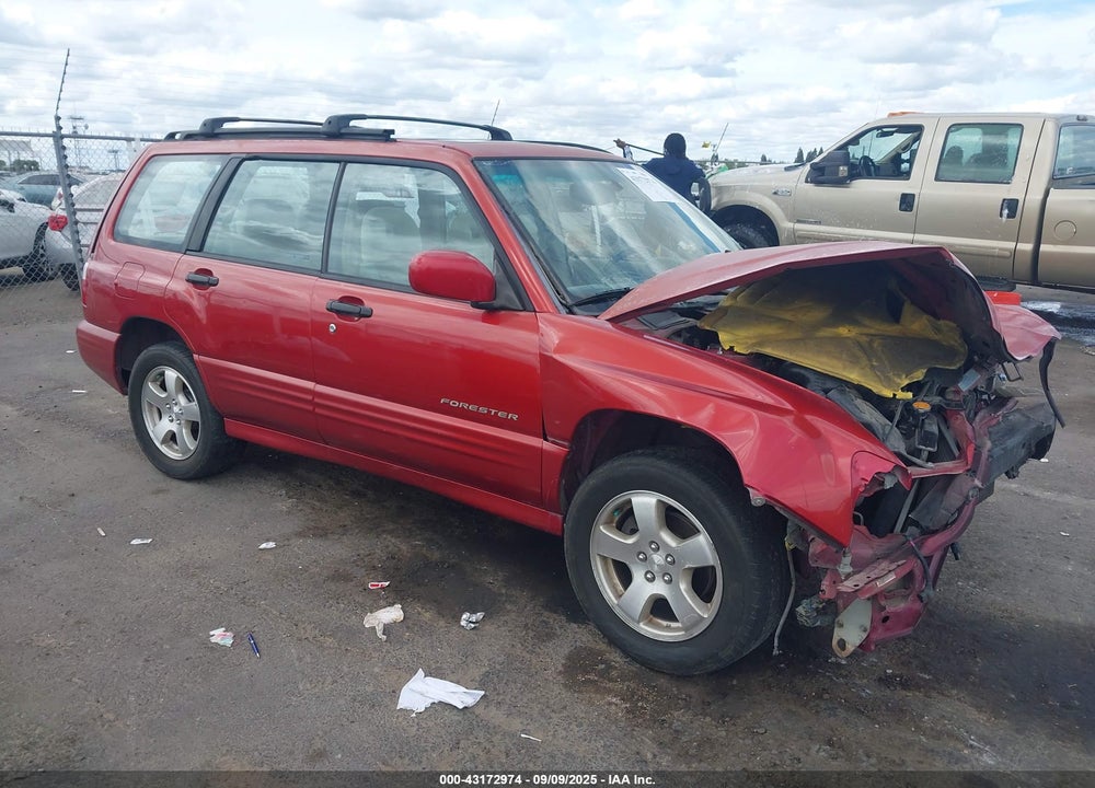 2001 SUBARU FORESTER S VIN: JF1SF65631H750766