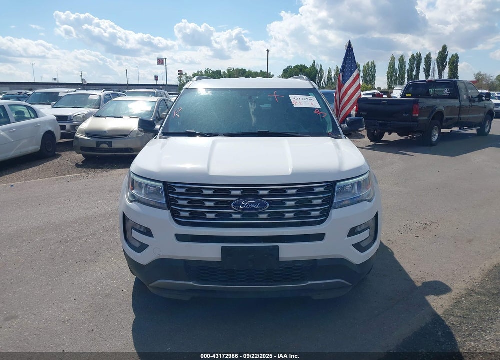 2017 FORD EXPLORER VIN: 1FM5K8D87HGD21286