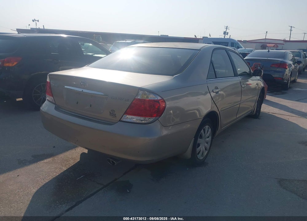 2006 TOYOTA CAMRY LE VIN: 4T1BE32K76U679658