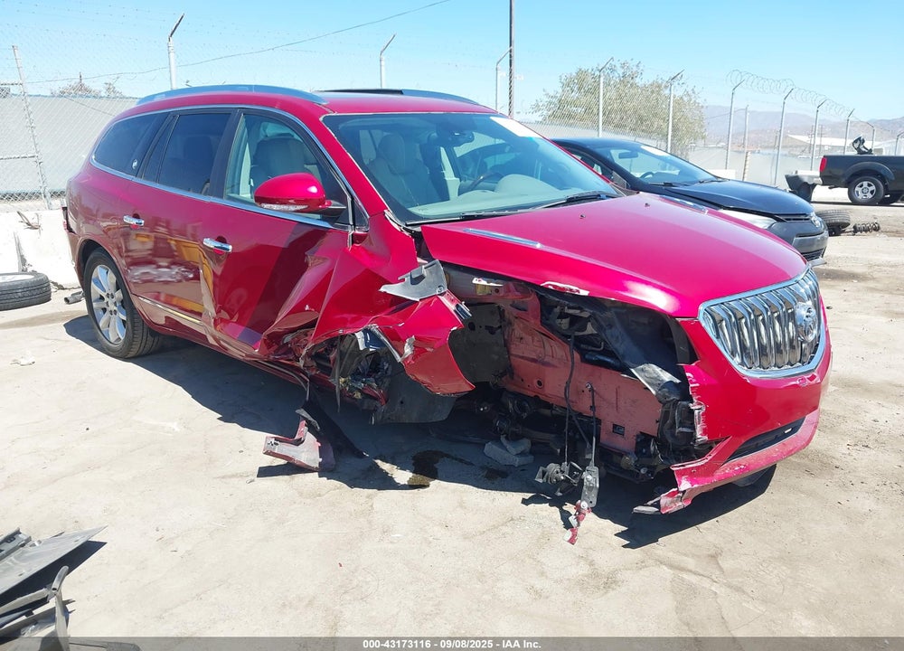 2014 BUICK ENCLAVE PREMIUM VIN: 5GAKRCKD6EJ258011