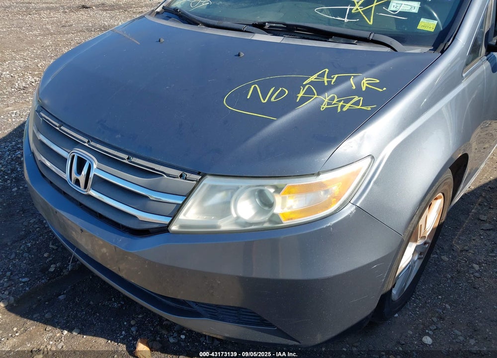2012 HONDA ODYSSEY EX-L VIN: 5FNRL5H62CB029137