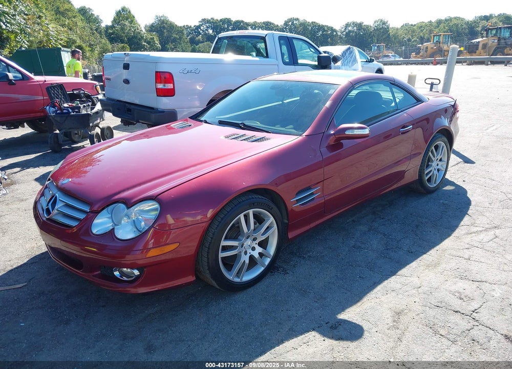 2008 MERCEDES-BENZ SL 550 VIN: WDBSK71F58F138445