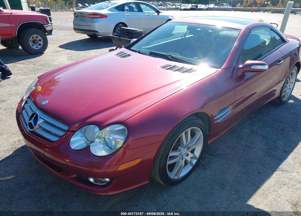 2008 MERCEDES-BENZ SL 550 VIN: WDBSK71F58F138445