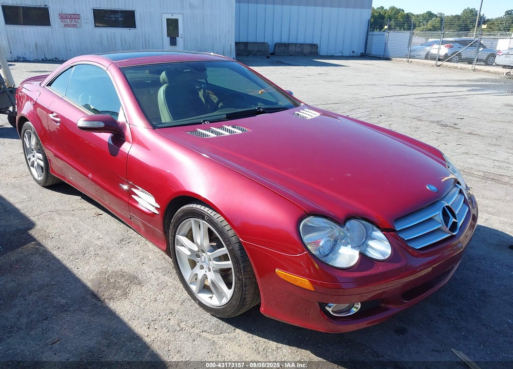2008 MERCEDES-BENZ SL 550 VIN: WDBSK71F58F138445