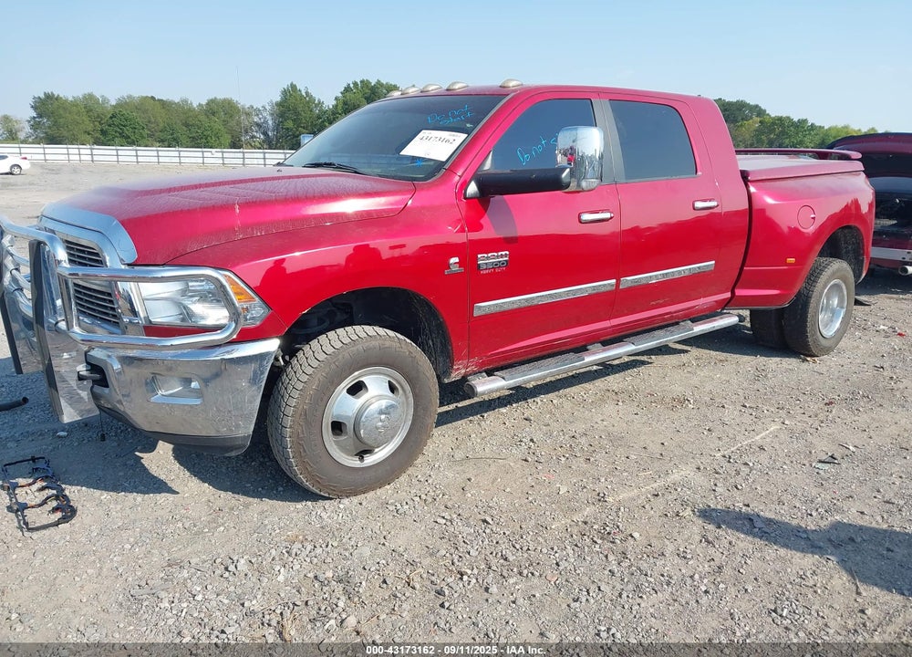 2010 DODGE RAM 3500 LARAMIE VIN: 3D73Y4HL8AG186384