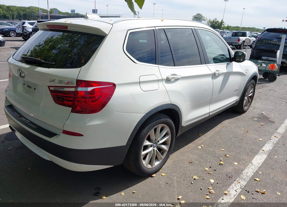 2013 BMW X3 XDRIVE28I VIN: 5UXWX9C58D0A17413