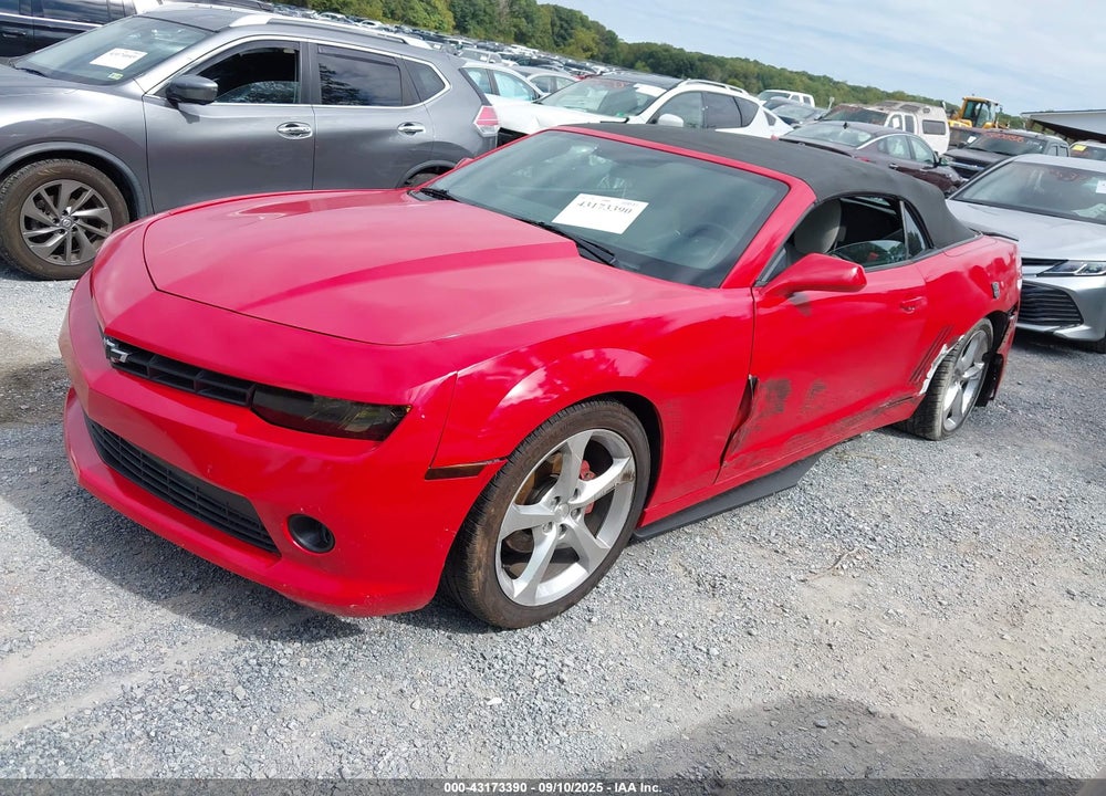 2015 CHEVROLET CAMARO VIN: 2G1FD3D36F9221601