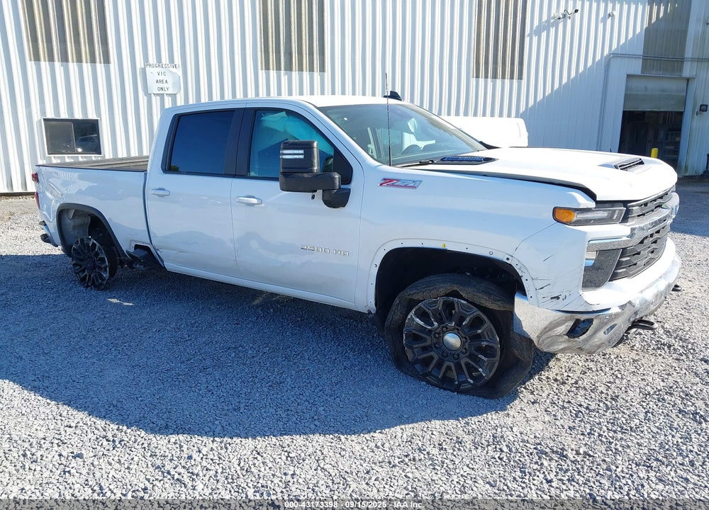 2025 CHEVROLET SILVERADO 2500HD 4WD STANDARD BED LT VIN: 2GC4KNEY0S1127989