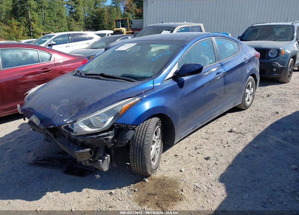 2015 HYUNDAI ELANTRA VIN: 5NPDH4AE1FH651435