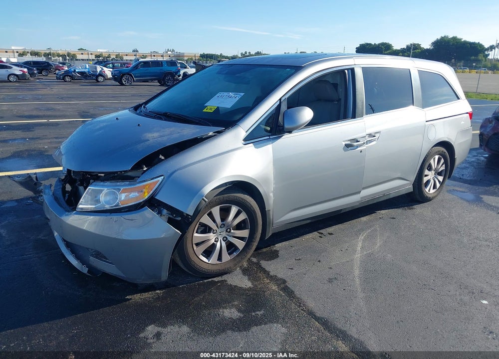2016 HONDA ODYSSEY VIN: 5FNRL5H61GB117599
