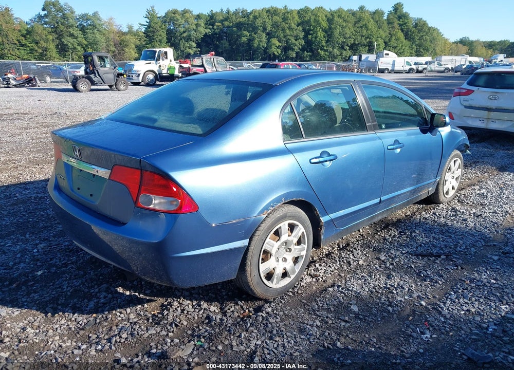 2010 HONDA CIVIC LX VIN: 2HGFA1F50AH308316