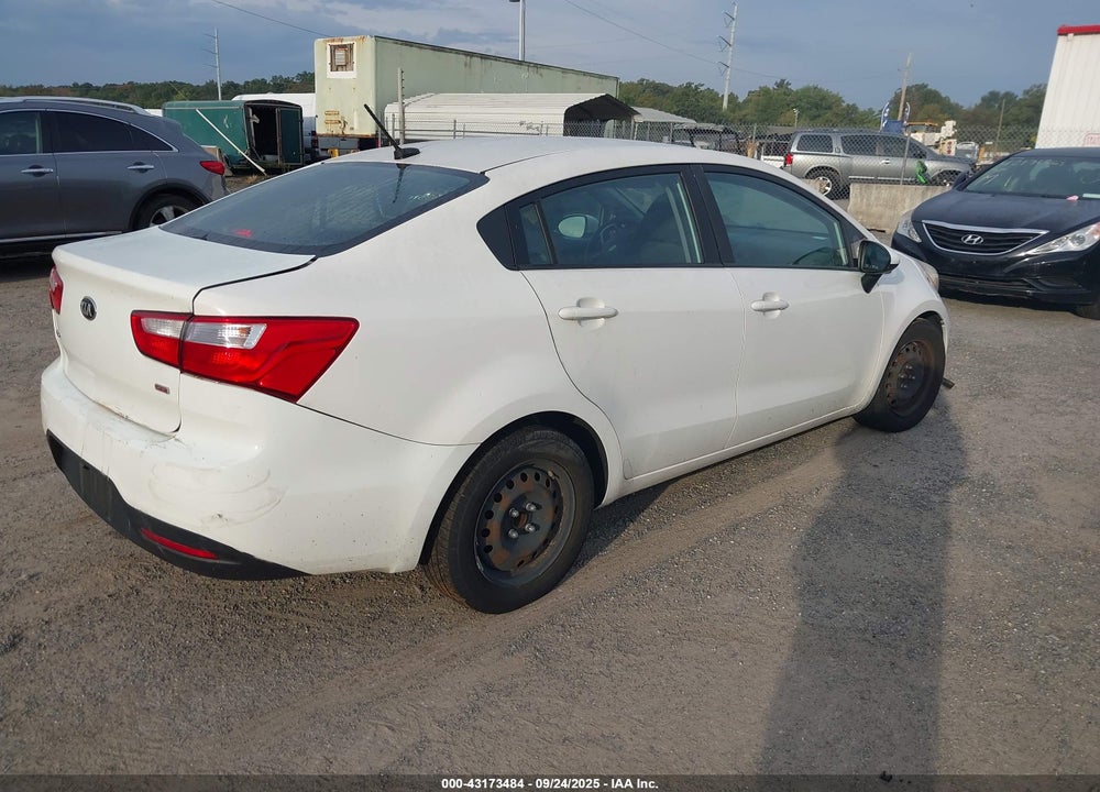 2015 KIA RIO VIN: KNADM4A3XF6462087