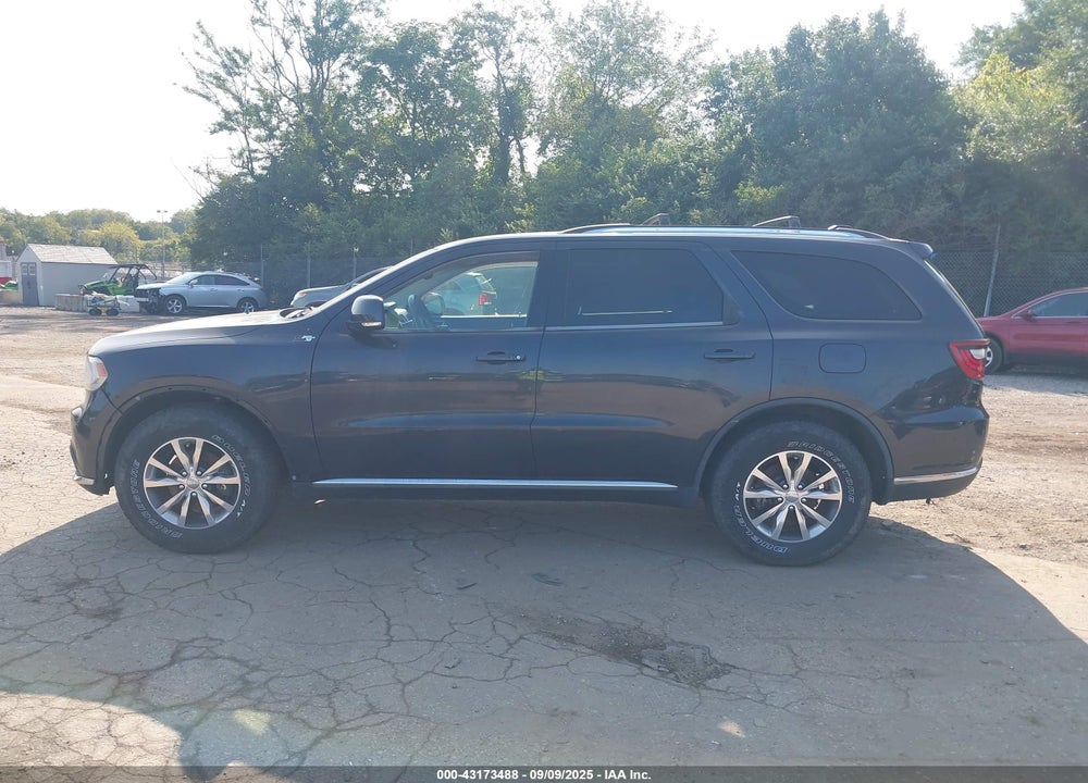 2016 DODGE DURANGO VIN: 1C4RDJDG3GC424659