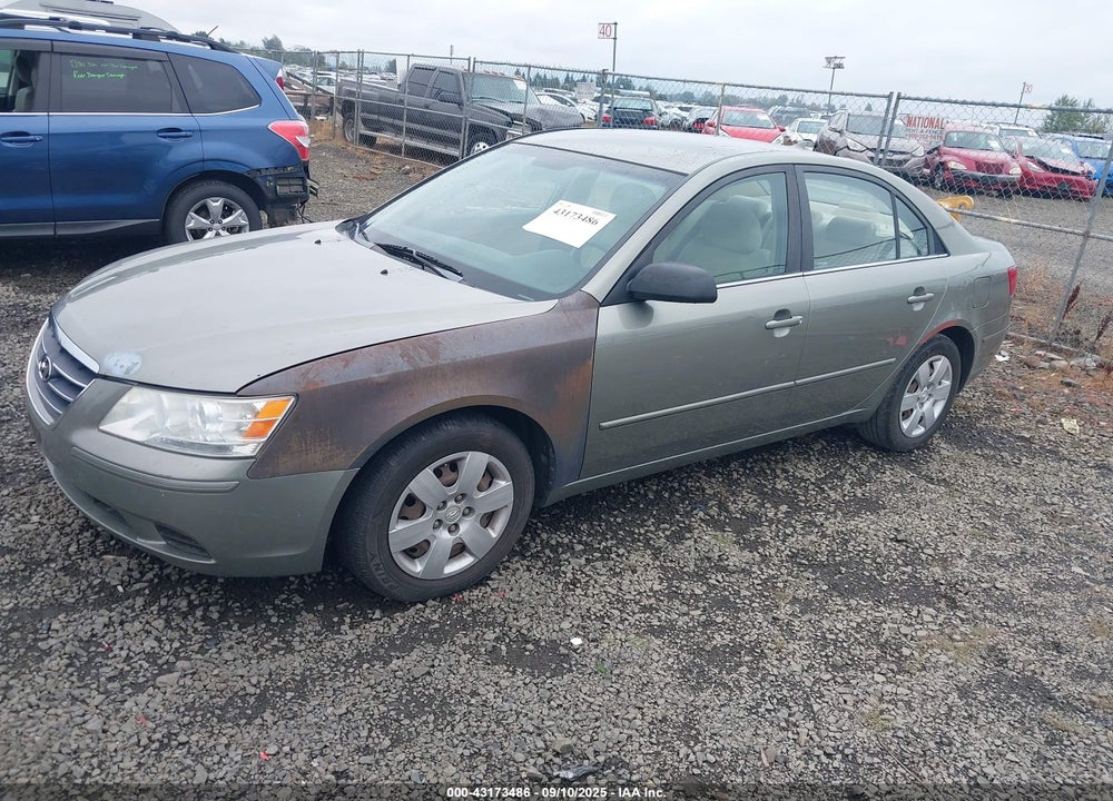 2009 HYUNDAI SONATA GLS VIN: 5NPET46C69H468563