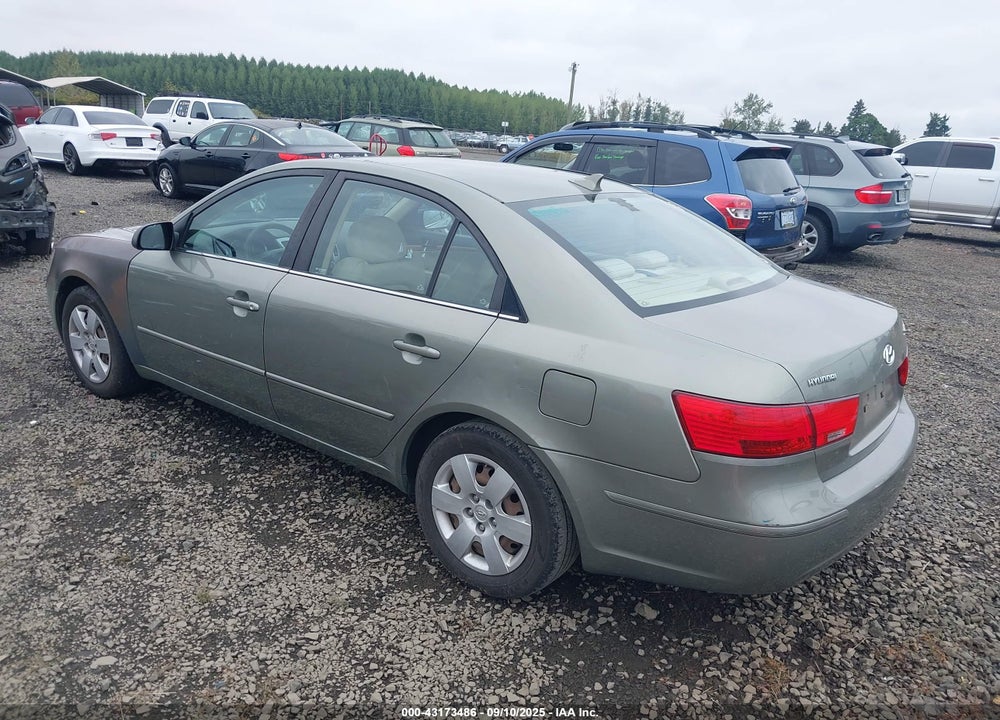 2009 HYUNDAI SONATA GLS VIN: 5NPET46C69H468563