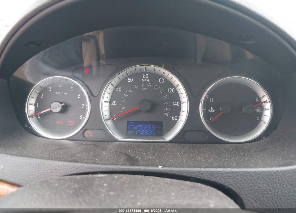 2009 HYUNDAI SONATA GLS VIN: 5NPET46C69H468563