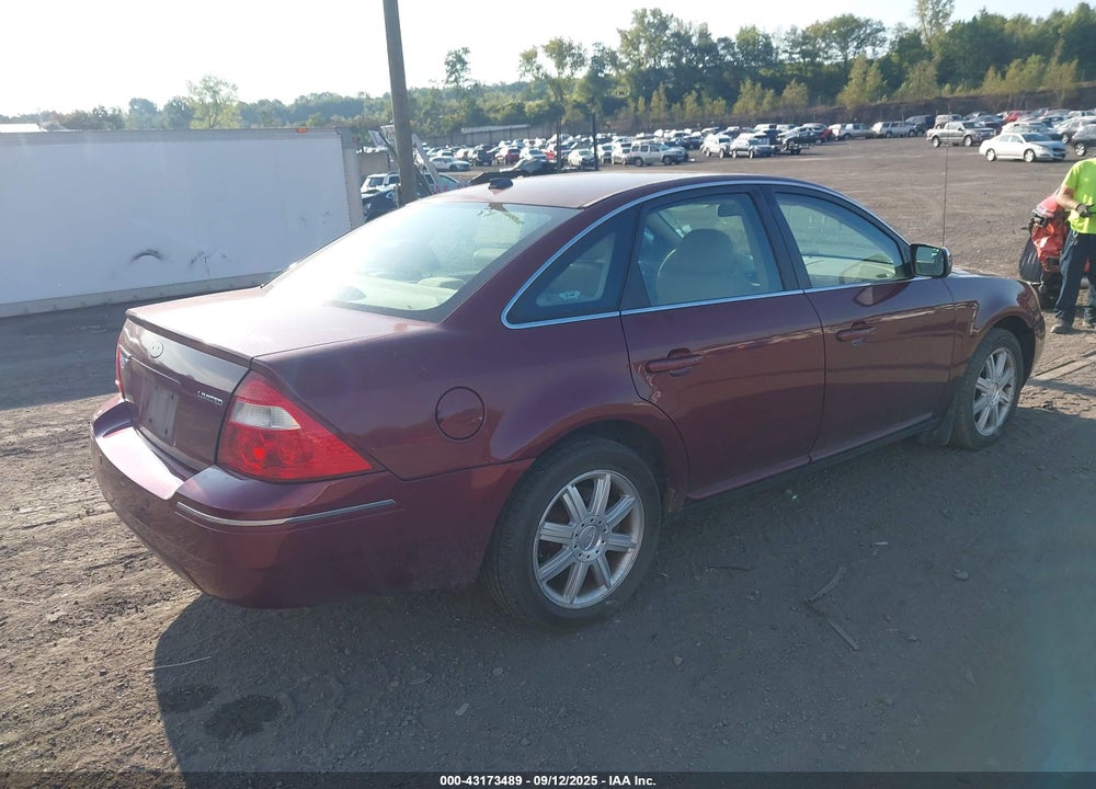 2007 FORD FIVE HUNDRED LIMITED VIN: 1FAHP28127G116007