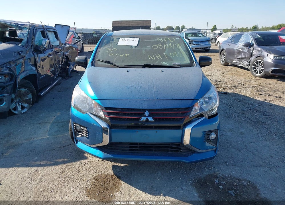 2022 MITSUBISHI MIRAGE VIN: ML32FUFJ9NHF08271