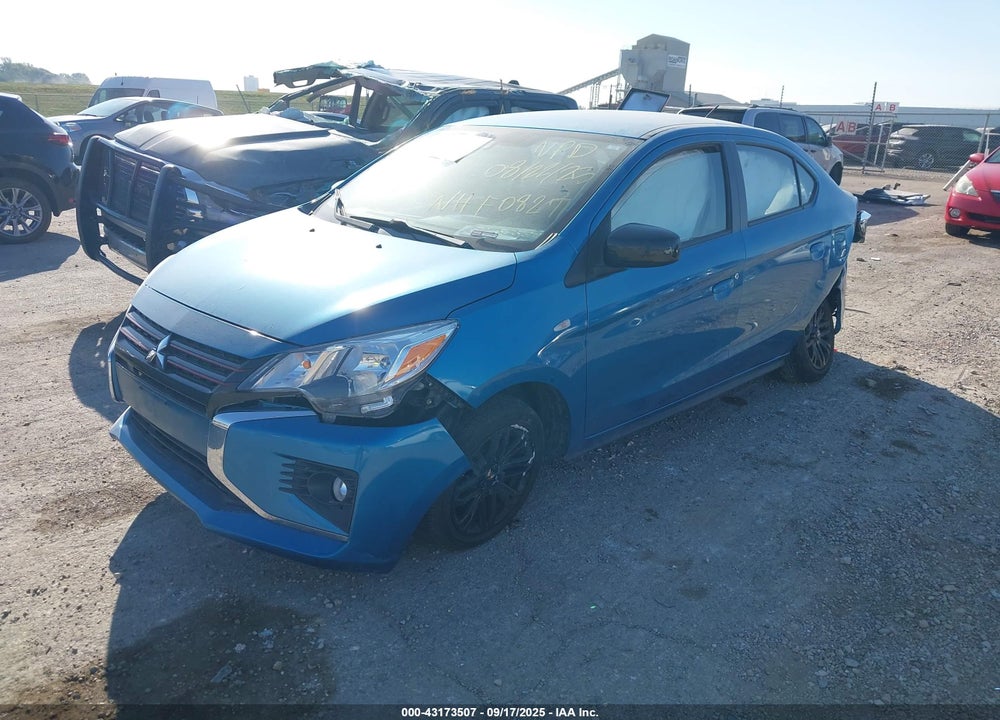 2022 MITSUBISHI MIRAGE VIN: ML32FUFJ9NHF08271