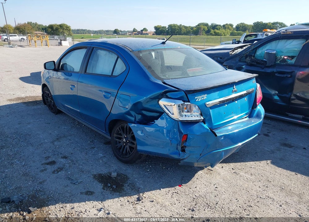 2022 MITSUBISHI MIRAGE VIN: ML32FUFJ9NHF08271