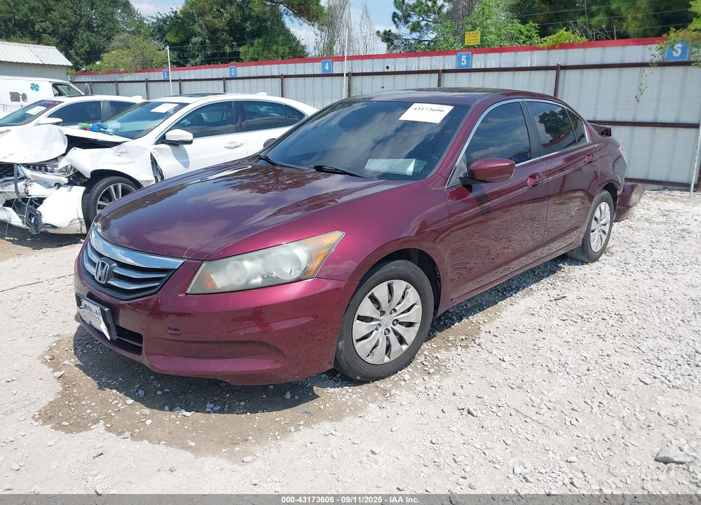 2012 HONDA ACCORD VIN: 1HGCP2F36CA140964