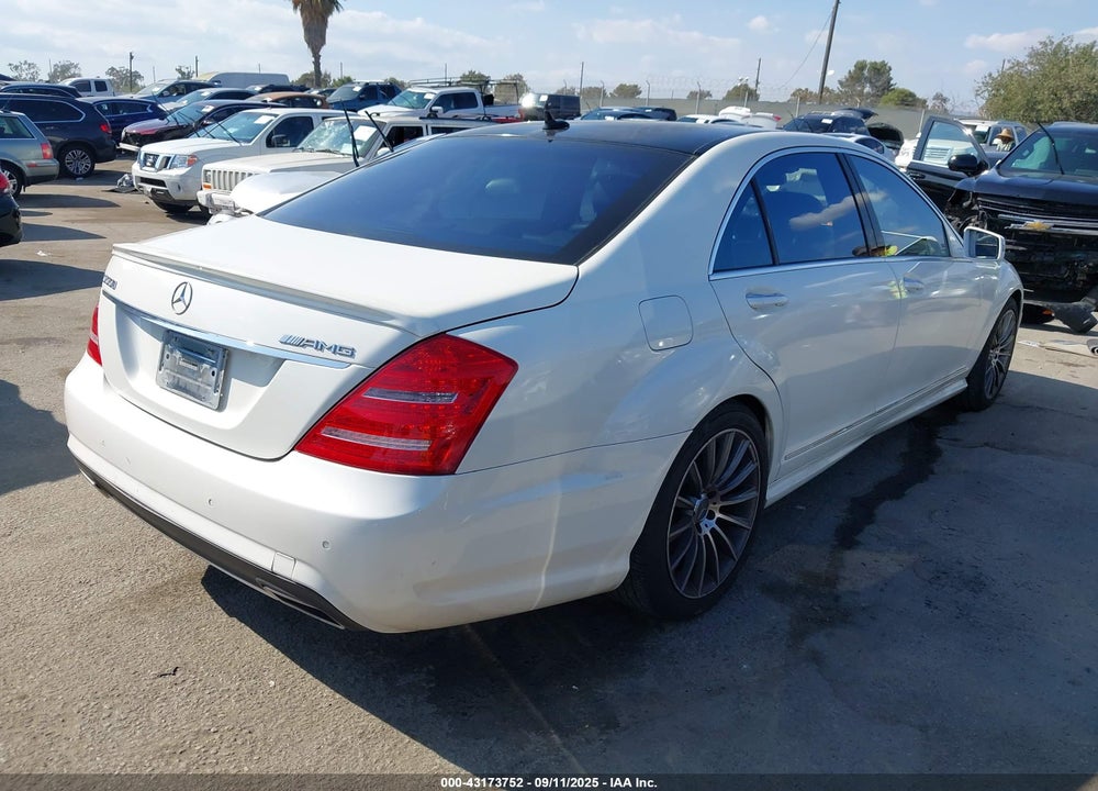 2010 MERCEDES-BENZ S CLASS VIN: WDDNG7BB5AA347169