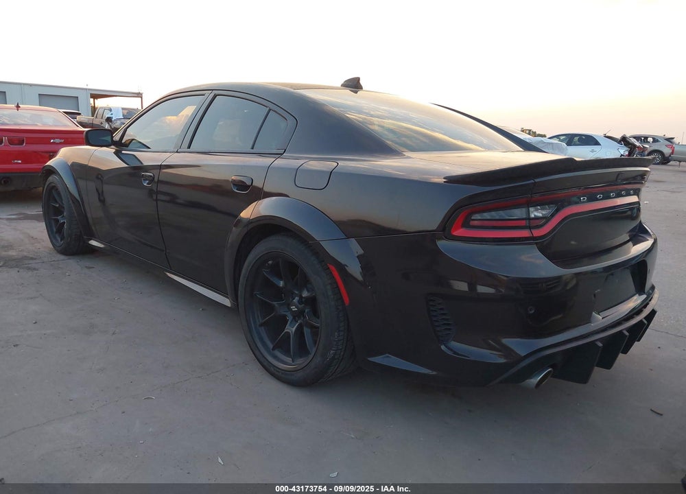 2020 DODGE CHARGER SCAT PACK WIDEBODY RWD VIN: 2C3CDXGJ5LH204645
