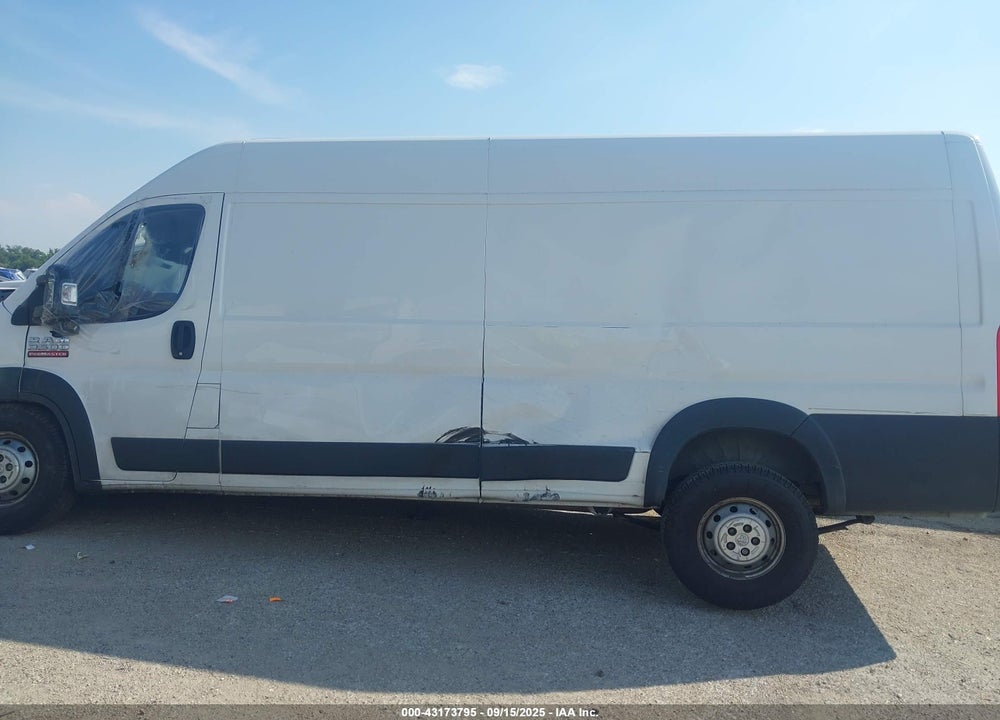 2022 RAM PROMASTER 3500 CARGO VAN HIGH ROOF 159 WB EXT VIN: 3C6MRVJG4NE120745