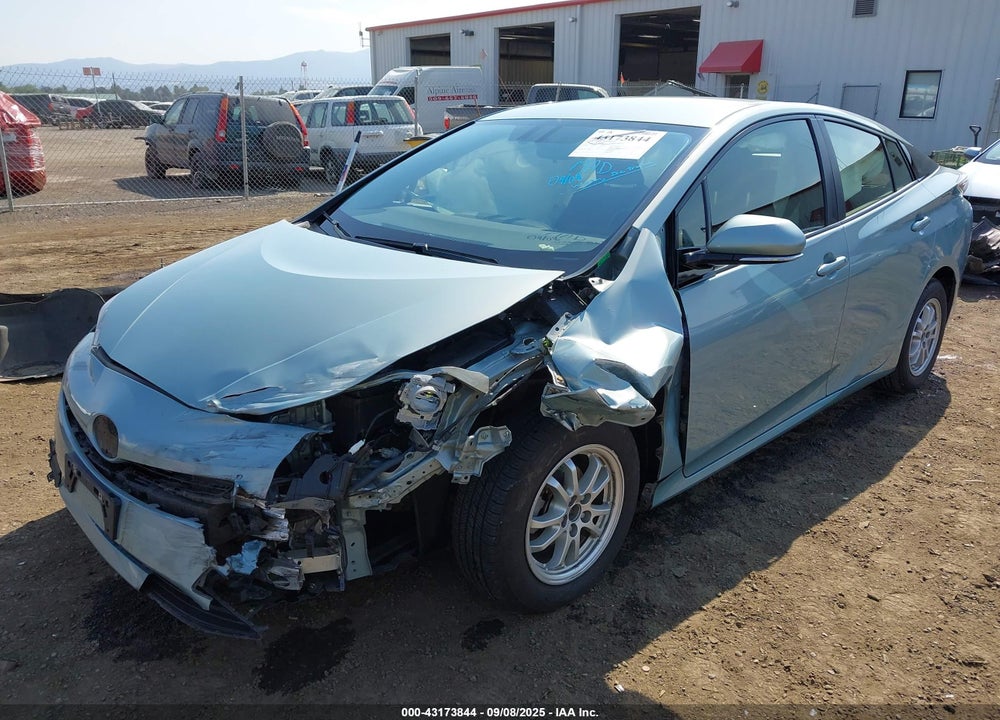 2016 TOYOTA PRIUS THREE VIN: JTDKARFU9G3524888