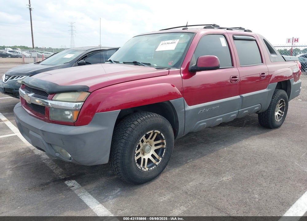 2004 CHEVROLET AVALANCHE 1500 VIN: 3GNEK12T54G259086
