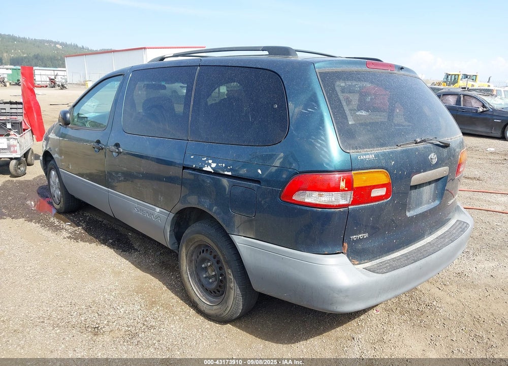 1999 TOYOTA SIENNA LE VIN: 4T3ZF13C7XU167012